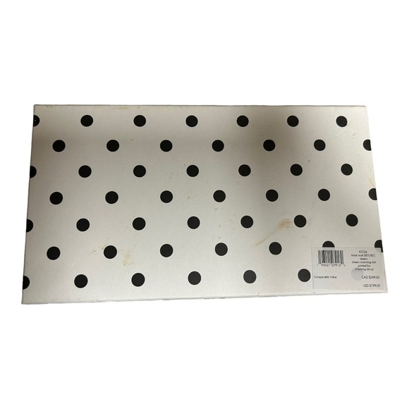 Kate spade Cheers Boxed Medium Phone Wristlet black/white polka dots - Picture 13 of 16